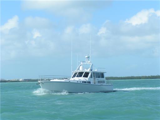 Coming into the channel 